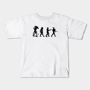 80s Sci-Fi Road - Cutout - inverted Kids T-Shirt